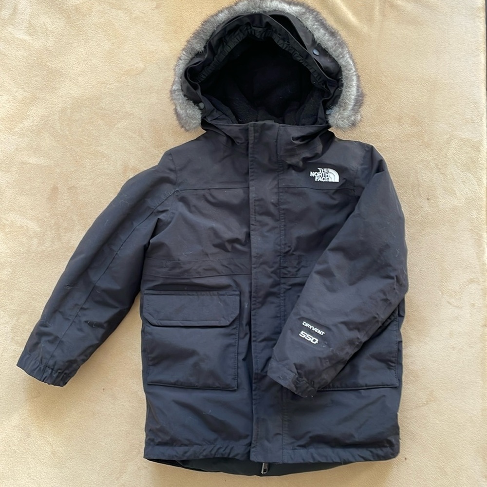 The North face down jacket kid